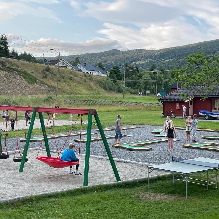 Sandviken Camping Austbygdi Ngoại thất bức ảnh